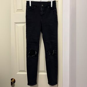 Top Shop Jamie Skinny Ripped Jeans